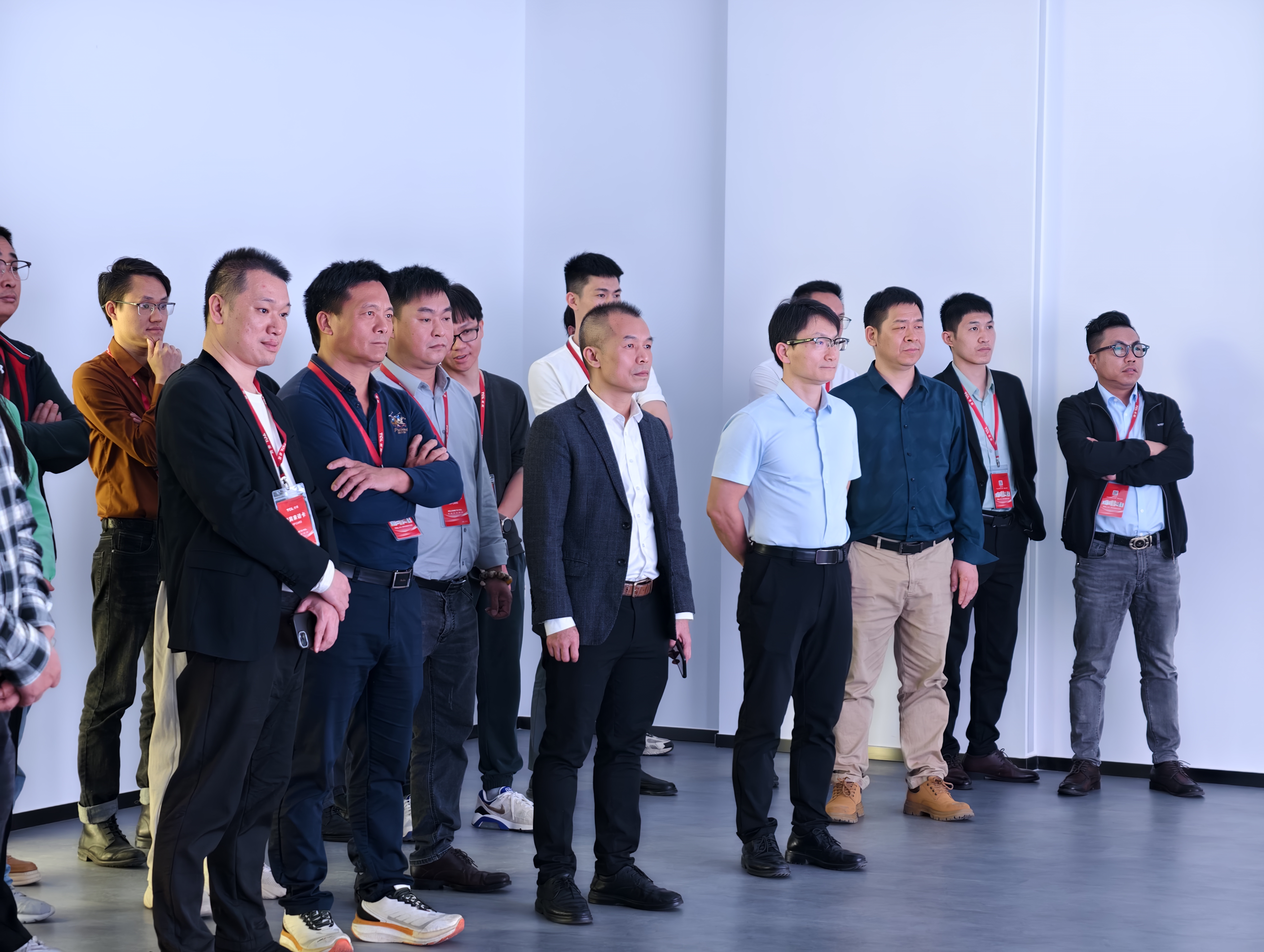 TCL参观交流,臻彩创始人团队接待