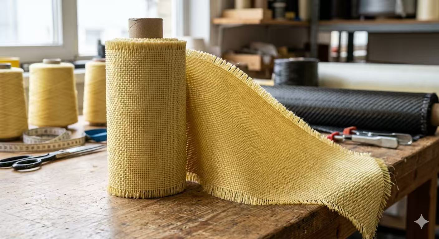 Aramid fiber cutting detail — cross-section quality under gradient testing - 数字切割机