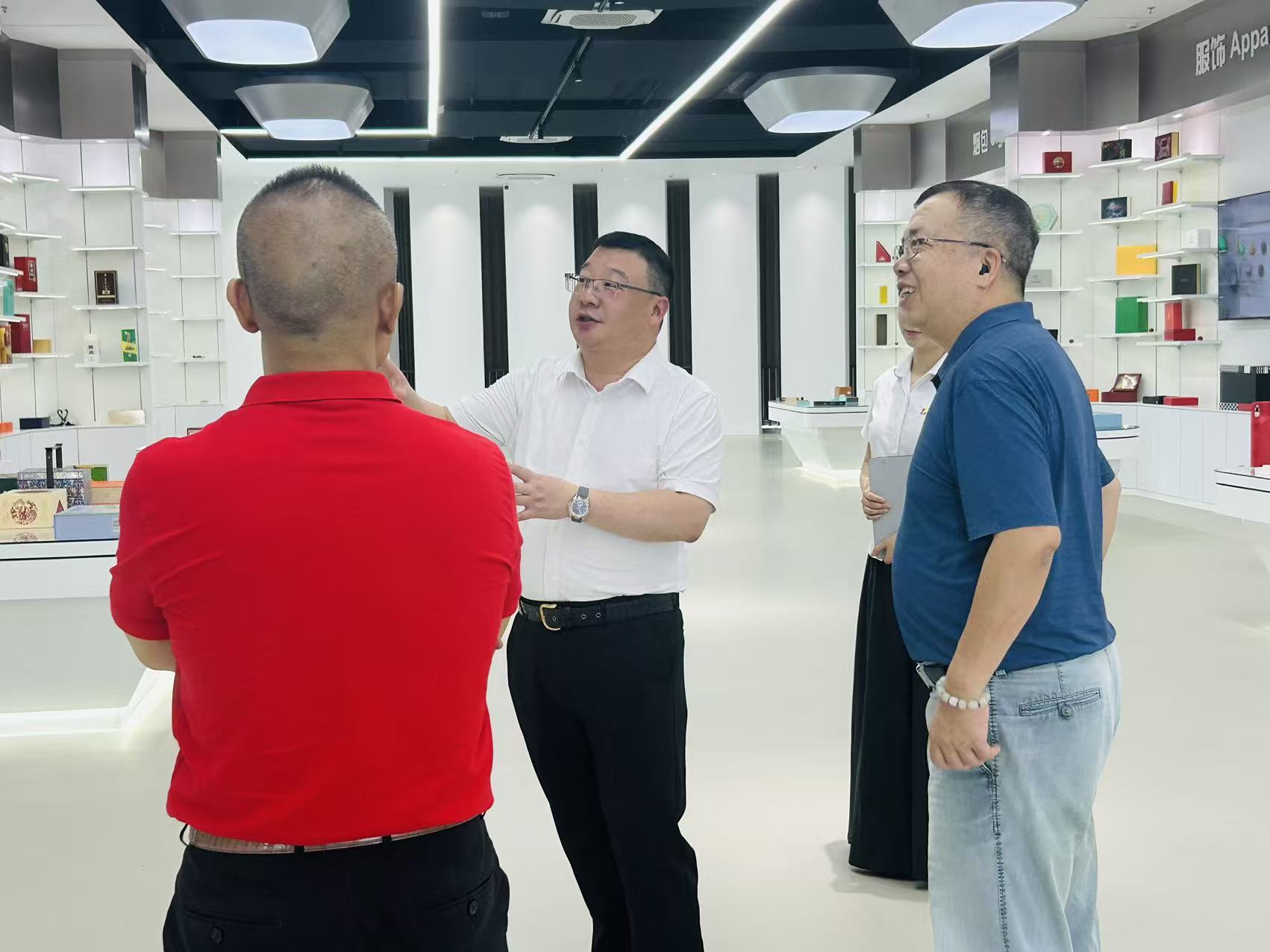 广东包协走访鸿铭 - 技术方案演示